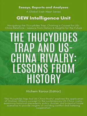 cover image of The Thucydides Trap and US-China Rivalry